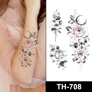 Di buona Qualità Sexy Delle Donne Della Pelle di Trucco Falso Fiori Temporary Lavabile <span class=keywords><strong>Tatuaggi</strong></span> - Product Image 2