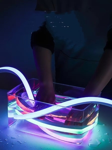 ไฟนีออน RGB แบบไม่กระพริบ 24V สำหรับถ่ายวิดีโอ ถ่ายภาพ สตูดิโอ แต่งหน้า และไฟกระจก - Product Image 4