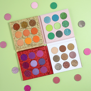 Bảng Phấn Mắt Lấp Lánh Nhiều Màu Trang Điểm Tùy Chỉnh Bảng Phấn Mắt Nhãn Hiệu Riêng Thuần Chay - Product Image 6