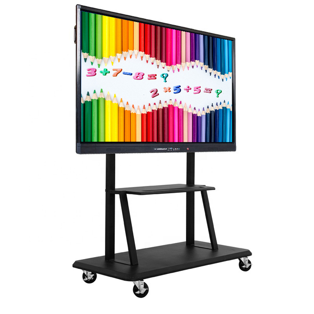 86 Android Interactive Smart Learning Board Electronic Whiteboard for Standing Mobile in Canada
