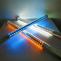 Bâton lumineux LED rechargeable à succès – Barre clignotante en métal pour soirées, clubs, Ramadan, remise de diplômes, présentation de bouteilles – Forme rectangulaire