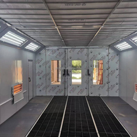 Boîte de peinture de haute qualité et à bas prix salle de peinture cabine de pulvérisation peinture four gonflable cabine de peinture voiture