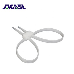 JAGASL ağır çift toka naylon kelepçe kendinden kilitleme bekçi çin'de yapılan kamu güvenliği - Product Image 1