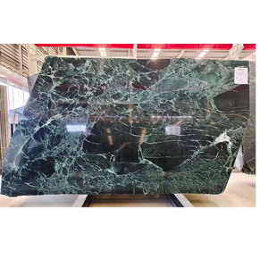 Newstar pierre italien Verde alpi vert marbre mur et sol décor marbre autocollant mural taille personnalisée dalle marbre île comptoir - Product Image 2