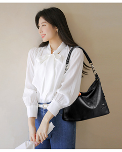 New Fashion Women's High Quality Pu Leather Lady Shoulder Handbag New Designs Bags Large Women Handbags <b>Tote</b> Bag - Product Image 2