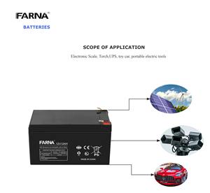 優れた性能12V 12ah 14ah容量メンテナンスフリー密封型鉛蓄電池ディープサイクルバッテリーUPS用 - Product Image 2