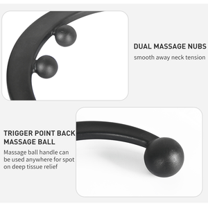 Alat Pijat Punggung dan Leher untuk Memicu Titik <span class=keywords><strong>Fibromyalgia</strong></span> Menghilangkan Rasa Sakit dan Pijat Diri Hook Cane Terapi Tandu - Product Image 4