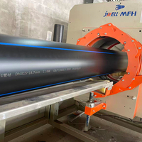 Tuyau droit en HDPE DN90 DN125 DN180 pour la construction