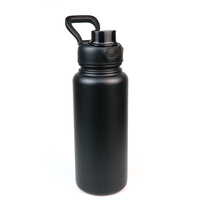 Botol Air Stainless Steel Dinding Ganda 1L Terlaris dari China, Ramah Lingkungan, Vakum Terisolasi, Kapasitas Besar 33OZ, Portabel