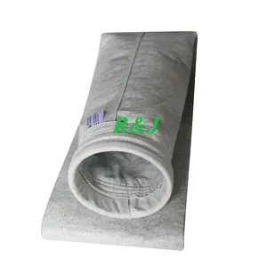 Sacos de filtro de poliéster de alta eficiência, filtro de ar antiestático