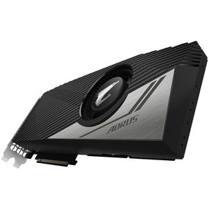 Carte graphique de jeu GIGABYTE <span class=keywords><strong>AORUS</strong></span> GeForce RTX 2080 Ti TURBO 11G d'occasion avec dissipateur thermique en cuivre à haute conductivité thermique - Product Image 2