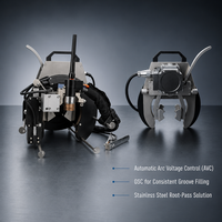 Machine de soudage orbital, équipement de soudage de tuyaux, soudeuse TIG automatique toutes positions pour tuyaux en acier inoxydable et en acier au carbone de 25 à 114 mm