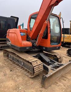 รถขุดขนาดเล็ก Doosan DX75 มือสอง 7.5 ตัน พร้อมใบมีด สีเดิม สภาพดี ประหยัดน้ำมัน ขาย - Product Image 2