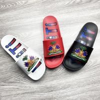Sandales et claquettes haïtiennes unisexes pour enfants et adultes, conformes aux normes REACH, vente en gros, faible MOQ