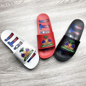 Passato test di portata all'ingrosso di moda prodotti haitiani, per bambini e adulti scivoli haitiani Unisex, basso MOQ Haiti sandali Slide pantofole - Product Image 6