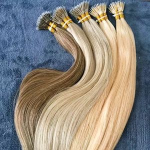 Extensiones de Cabello Nano con Punta de Queratina, Cabello Humano Virgen 100% Premium, Doble Trama, Precio Directo de Fábrica - Product Image 1