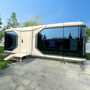 Casa Contenedor Tipo Cápsula Espacial para Camping, Casa Prefabricada Móvil Contemporánea Impermeable, Carpa Cápsula Espacial Móvil para Turismo - Product Image 1