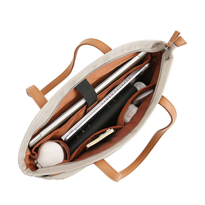 BANGE 신상품 대용량 방수 14 인치 여성 토트백 - Product Image 5