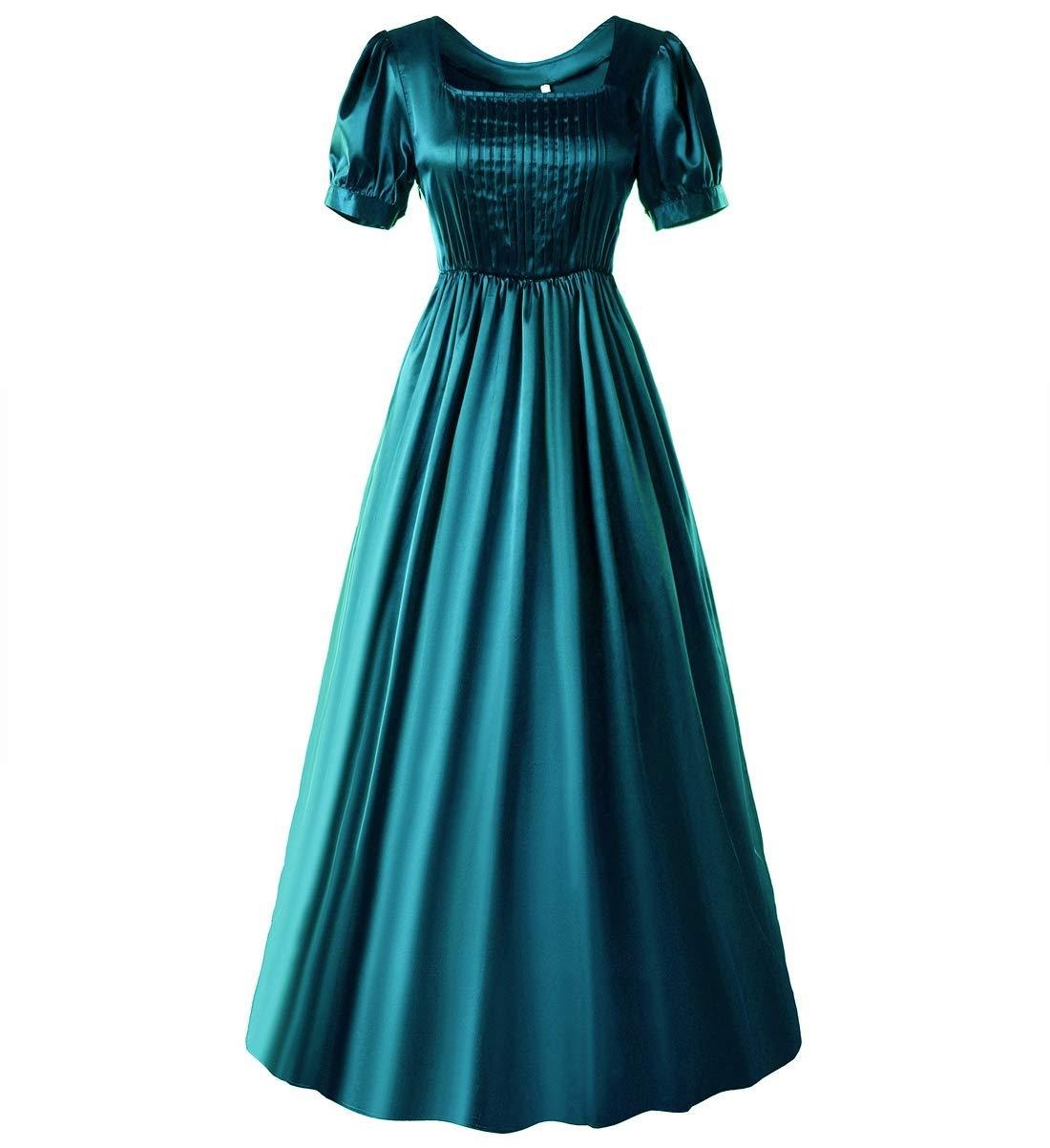 green emerald velvet dress Bridgerton Kate Sharma Dress Regency Dress Renaissance Dress  MJcostume