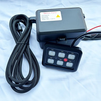Panneau de commutation de bateau marin 6 Gang Touch RGB Système de relais étanche pour Jetski RV