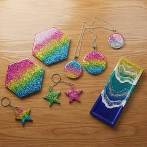LEQU Happy And Chameleon Flakes, 5 Colores, 2g Cada Uno, Polvo de Pigmento Óptico para Decoración de Uñas y Manualidades - Product Image 5