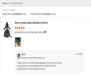 2024 новая модель, горячая Распродажа, электрическая Косметическая кровать для косметики, многофункциональная электрическая Косметическая кровать для спа-ресниц, эстетическая Массажная кровать - Product Image 6