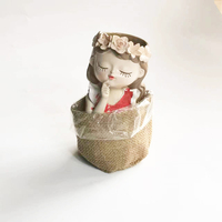 Jardinière en toile de jute écologique Pot de culture en tissu de jute Sac de culture de jardin en toile de jute Manteau en PE Pot de jute