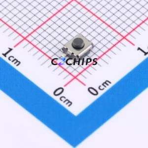 TS-1185EC-C-D-B Tactile Switch SMD Switch Single Pole Single Throw Round Button 2.6N Vertical Mount - Product Image 1