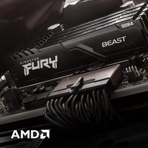 FURY <b>RAM</b> <b>DDR4</b> 8GB/16GB/32GB 3200MHz PC4 288pin Desktop Gaming Memory DIMM Stock - Product Image 5