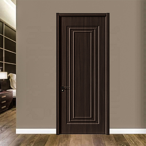 <span class=keywords><strong>Porte</strong></span> en bois massif finie en MDF avec grain de chêne naturel, isolation phonique et réduction du bruit pour chambre à coucher, silencieuse - Product Image 2