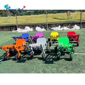 Chariot électrique robuste pour le transport de structures gonflables - Chariot motorisé commercial pour le déplacement de châteaux gonflables/toboggans aquatiques - Product Image 5