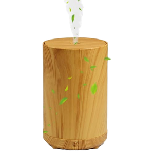 Diffuseur d'arômes ultrasonique à effet bois, humidificateur silencieux à brume froide, minuterie réglable, machine à parfum aux huiles essentielles pour la maison - Product Image 1