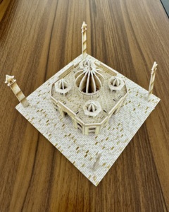 Plateformes d'approvisionnement directe usine : <span class=keywords><strong>Puzzle</strong></span> <span class=keywords><strong>3D</strong></span> éducatif DIY mini pour enfants, modèle <span class=keywords><strong>Taj</strong></span> <span class=keywords><strong>Mahal</strong></span> (monument emblématique d'Inde), produit phare - Product Image 4