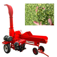 Machine d'ensilage de fourrage à essence de haute qualité grande coupe-paille pour hachoir à foin de vache nouvelle condition