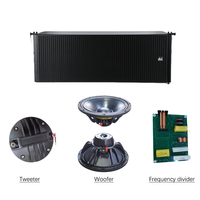 Système audio professionnel DBK, enceinte Line Array de 12 pouces, enceinte active PA pour les événements de scène et de concert