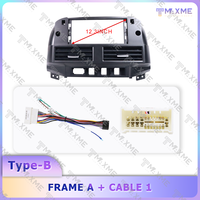 Fabricant pour HYUNDAI 2006-2012 SANTAFE 12,3 pouces, kit de montage de support d'écran de moniteur Android pour véhicule, autoradio