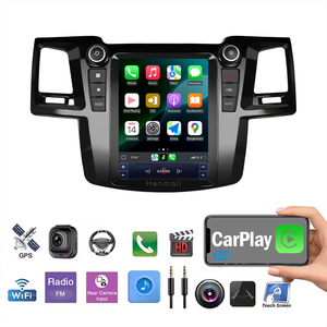 Topway TS7 đài phát thanh xe hơi xe DVD Player GPS Tesla phong cách GPS BT WIFI FM xe Stereo cho TOYOTA FORTUNER VIGO Hilux - Product Image 2