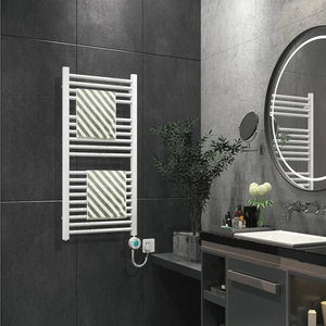 Calentador de toallas eléctrico inteligente de alta calidad BODE, <span class=keywords><strong>toallero</strong></span> calentado negro para Baño - Product Image 1