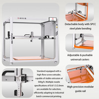 Imprimante 3D FGF grand format à granulés, volume d'impression 1000 mm, 500 g/h, pour prototypes de meubles, chaises, bancs et composants d'intérieur