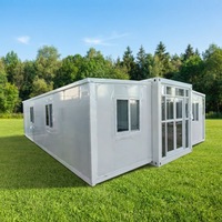 Maison conteneur à montage rapide, mobile et extensible, design moderne, bâtiment préfabriqué multifonctionnel pour bureau, atelier, entrepôt, maison ou bureau à domicile