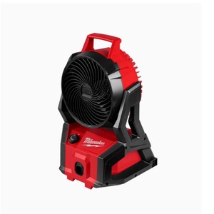 Ventilador Inalámbrico <span class=keywords><strong>Milwaukee</strong></span> M18 AFG2-0 PACKOUT con Cabezal Giratorio, Motor sin Escobillas, Alimentación CA/CC para Uso en Interiores y Exteriores - Product Image 1