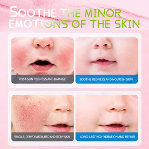 Crème apaisante pour bébé en gros, à la Centella Asiatica, hydratant doux hypoallergénique pour le visage des enfants, soulagement de l'eczéma, 100g - Product Image 3