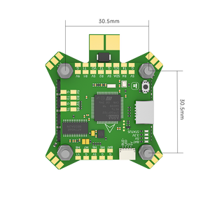 ชุดอุปกรณ์ควบคุมการบิน IFlight F7 Stack Parts E55S 4in1 F722 สำหรับโดรน UAV ชุดแข่งแบบโลหะยาว - Product Image 6