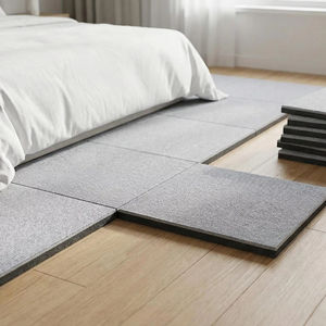 Baldosas <span class=keywords><strong>de</strong></span> Aislamiento Acústico Premium <span class=keywords><strong>de</strong></span> 14 mm |   Losetas <span class=keywords><strong>de</strong></span> Alfombra Ecológicas <span class=keywords><strong>de</strong></span> Fácil Mantenimiento para Espacios Silenciosos - Product Image 1