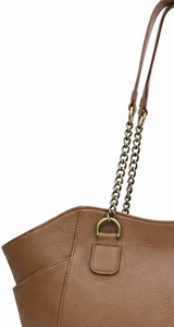 Sac à main en cuir de veau pleine fleur pour femme, style classique - Product Image 5