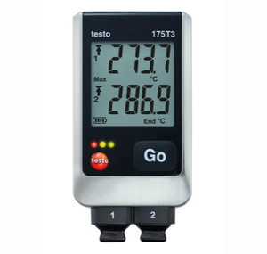 Registrador de Datos de Temperatura de Doble Canal Testo 175, Compatible con Termopar T/K, Rango Ultra Amplio de -50 a +1000°C, Listo para Usar - Product Image 3