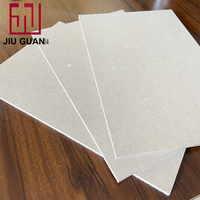 Panneau en silicate de calcium renforcé de fibres, résistant à l'humidité, blanc, 600x600, 4 mm, personnalisé, pour plafond commercial, panneau en ciment