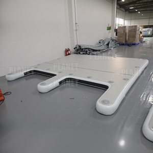 Custom gonfiabile acqua E Dock galleggiante piattaforma di pesca produttore stabile per Yacht Sport acquatici nuoto Jet Ski parcheggio <span class=keywords><strong>Marina</strong></span> - Product Image 1