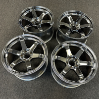 Rines Forjados de Aleación de Aluminio 6061-T6 Cromados Te37 Ultra Saga SL 5x100 5x112 5x120 5x114.3 de 18 19 20 Pulgadas para BMW E92 F87 F80 F82 M2 M3