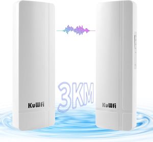 Kuwfi 5.8G 900Mbps Ngoài trời không dây truy cập điểm cực nhanh tốc độ cao Gigabit Mạng giải pháp 24V PoE không thấm nước cho - Product Image 1